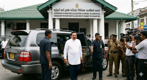 Mahinda Rajapakshe was summon to the Bribery Commission