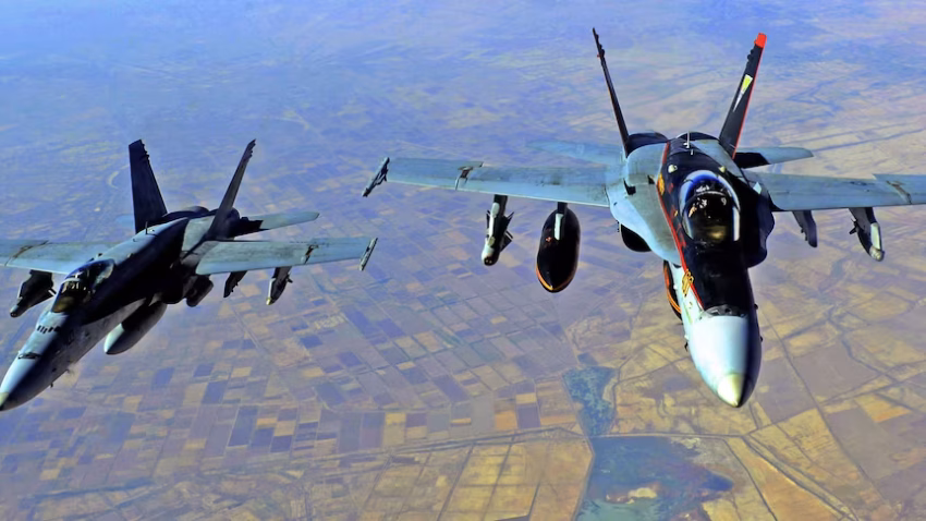 US air strike in Iran