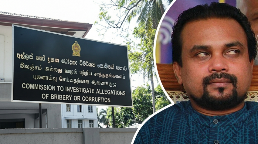 Wimal Weerawansha bribery case