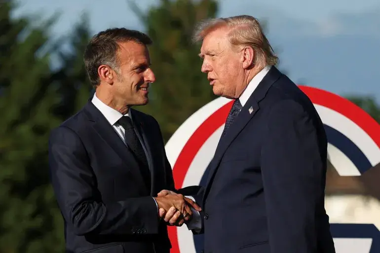 Macron and Trump
